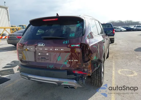 2020 Kia Telluride Ex from USA, damaged, VIN 5XYP3DHC9LG010813